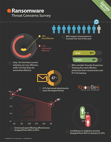 KnowBe4 Security Threat Infographic